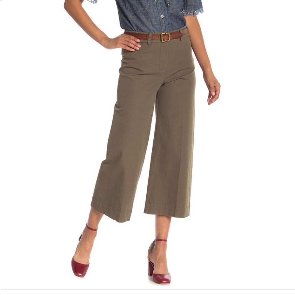Trina Turk cropped wide leg pants